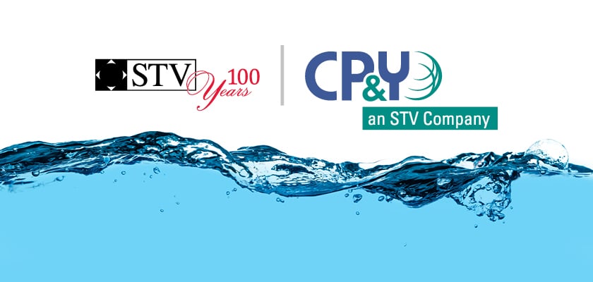 STV and CP&Y logos over water