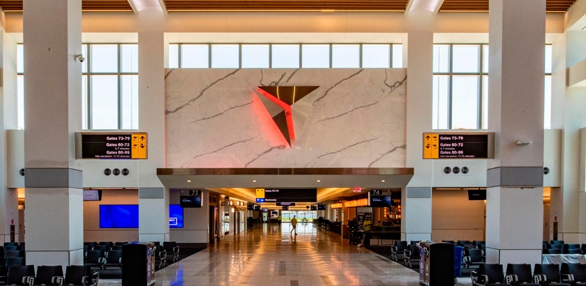 Terminal C Delta concourse