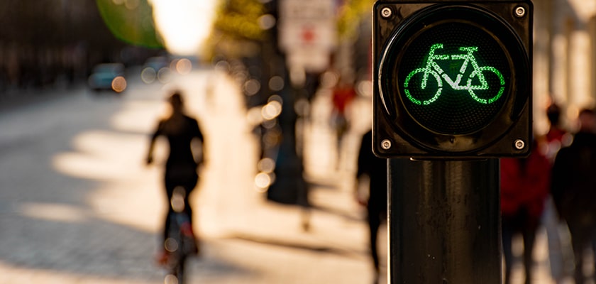 Bicycle traffic signal