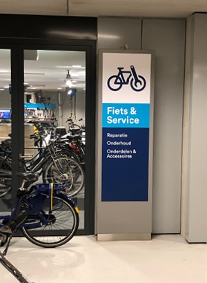 Bike parking in the Netherlands