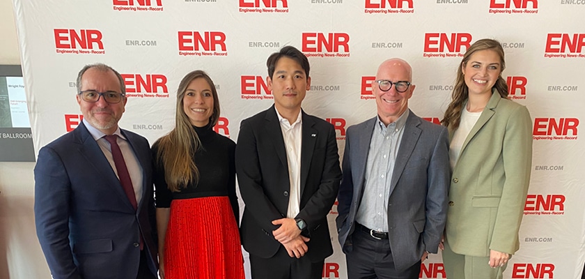 group photo at ENR event