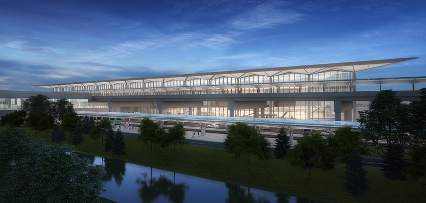 Newark Terminal One Rendering