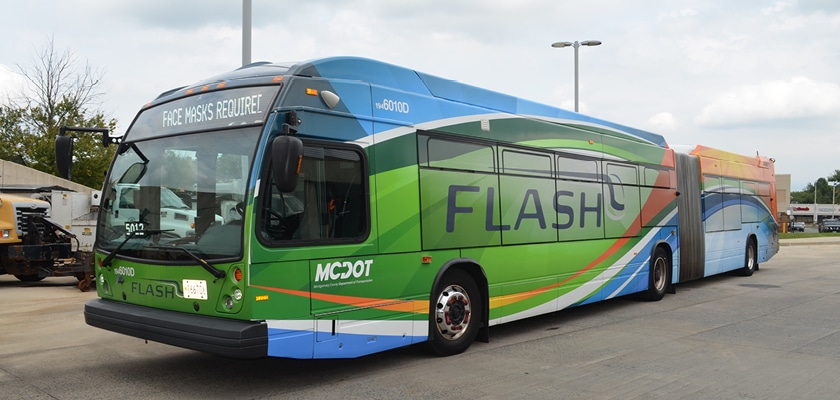 Montgomery County Flash Bus