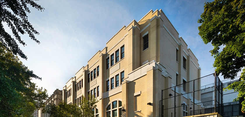 exterior image of school building